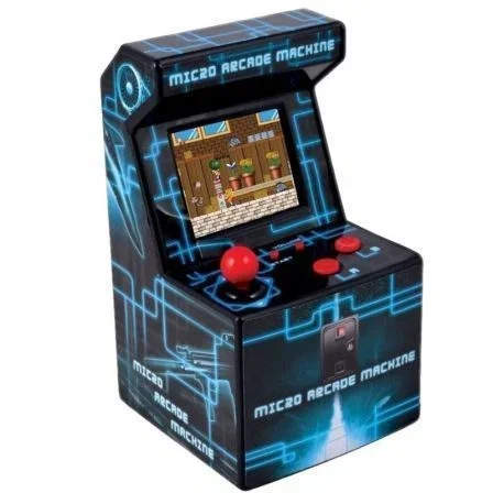 Blade Mini Consola Arcade Retro con 240 Juegos Italianos para 2 Jugadores - Consola de Juegos Arcade Plug & Play con Joystick, Ideal como Regalo Blade Mini Consola Arcade Retro con 240 Juegos Italianos para 2 Jugadores - Consola de Juegos Arcade Plug & Play con Joystick, Ideal como Regalo